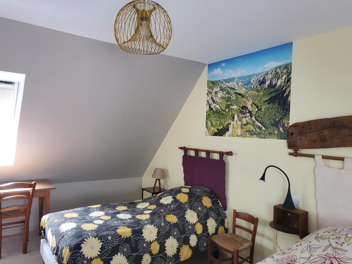 Chambre D'Hotes Le Cascadou Banassac Екстериор снимка